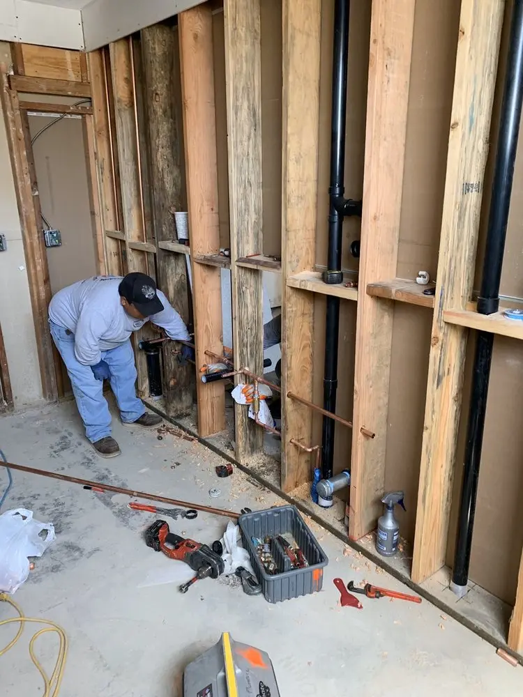 Commercial rough-in plumbing for Commercial Plumbing in Bastrop